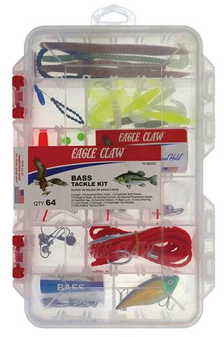64PC BASS TACKLE KIT