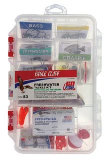 83PC FRESH WATER TACKLE KIT
