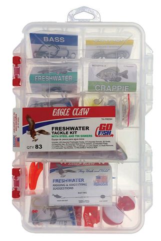 83PC FRESH WATER TACKLE KIT