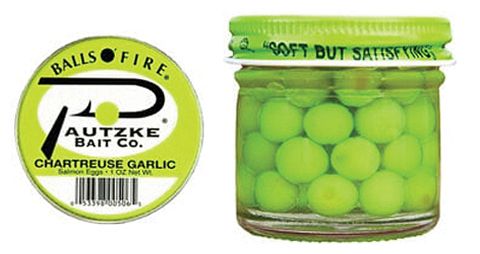 1 OZ CHARTREUSE GARLIC BALLS O' FIRE SALMON EGGS