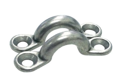 EYE STRAPS - STAINLESS STEEL