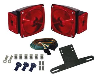 TRAILER TAIL LIGHT KIT - SQUARE