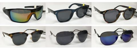 **WSL** ASSORTED POLARIZED SUNSHADES