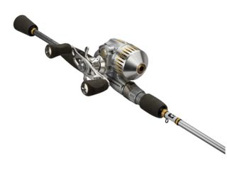 6' 7" SNIPER SPINCAST COMBO MED SILVER 2PC
