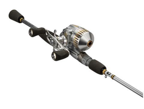 6' 7" SNIPER SPINCAST COMBO MED SILVER 2PC