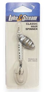 1/8 OZ CLASSIC HAIR SPINNER WHITE / BLACK