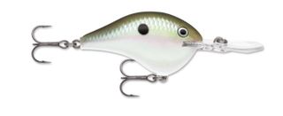 3/4 OZ DT SERIES 14 CRANKBAIT GREEN GIZZARD SHAD 2-3/4"