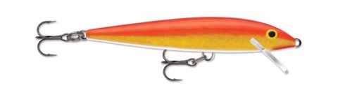 3/16 OZ ORIGINAL FLOATER 09 GOLD FLUORESCENT RED 3.5"