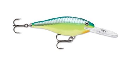 2" SHAD RAP 05 CRANKBAIT- 3/16 OZ - CARIBBEAN SHAD