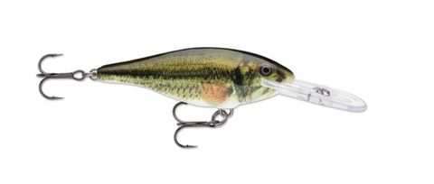 2" SHAD RAP 05 CRANKBAIT- 3/16 OZ - LIVE LARGEMOUTH BASS