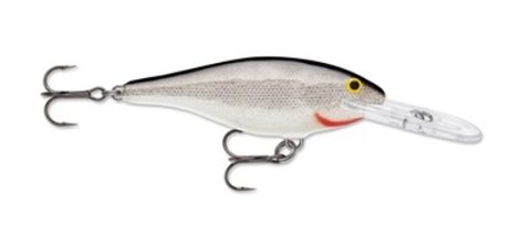 2-3/4" SHAD RAP 07 CRANKBAIT- 5/16 OZ - SILVER
