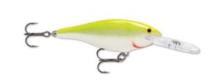 2-3/4" SHAD RAP 07 CRANKBAIT- 5/16 OZ - SILVER FLUORESCENT CHARTREUSE