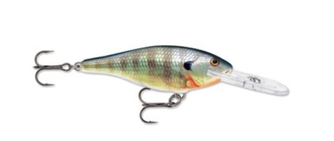 3-1/8" SHAD RAP 08 CRANKBAIT - 3/8 OZ - BLUE GILL
