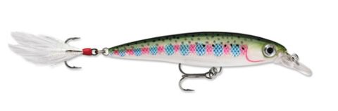 7/16 OZ X-RAP 10 RAINBOW TROUT 4"