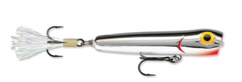 1/4 OZ RATTLIN CHUG BUG 06 METALLIC SILVER / BLACK BACK 2-1/2"