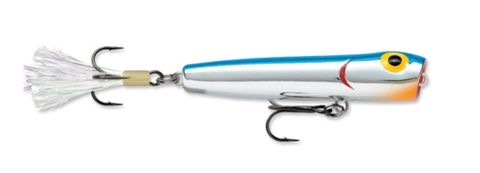 1/4 OZ RATTLIN CHUG BUG 06 METALLIC SILVER / BLUE BACK 2-1/2"