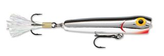 3/8 OZ RATTLIN CHUG BUG 08 METALLIC SILVER / BLACK BACK 3-1/4"