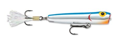 3/8 OZ RATTLIN CHUG BUG 08 METALLIC SILVER / BLUE BACK 3-1/4"