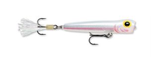 3/8 OZ RATTLIN CHUG BUG 08 BLEEDING PEARL 3-1/4"