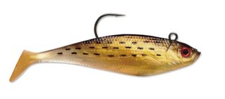 3" WILDEYE SWIM SHAD GOLDEN MULLET 1/4 OZ 3PK