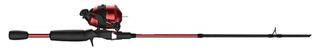 6' 33 CUSTOM-Z SPINCAST COMBO 2PC RED