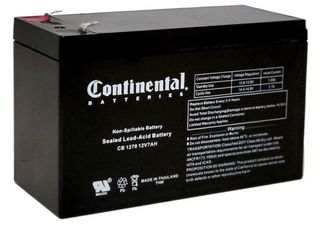 **WSL** 12 VT 7AH SEALED LEAD ACID BATTERY - CONTINENTAL BATTERY