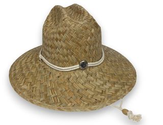 LIFEGUARD STRAW HAT - SEAGRASS W/ DISC