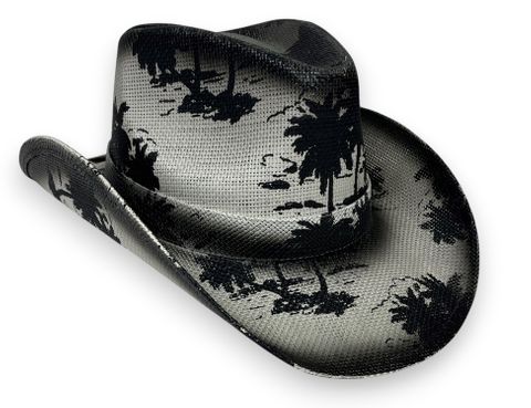 TOYO COWBOY HAT - PALM TREE