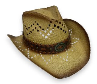 TOYO COWBOY HAT - TEA STAIN
