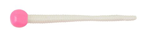 3" BERKLEY POWERBAIT FLOATING MICE TAILS TROUT BAIT BUBBLEGUM/WHITE 13PK