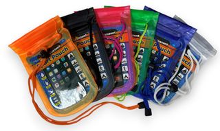 9" X 5" VINYL DRY POUCH ASST COLORS