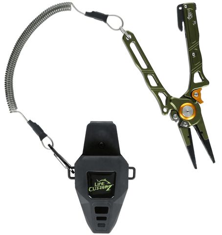 ELITE PLIERS W/ SHEATH & BUILT IN LINE CUTTER