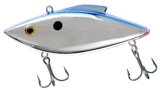 1/4 OZ RAT-L-TRAP CHROME/ BLUE BACK 2.5"