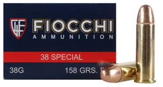 FIOCCHI 38 SPEC 158GR FMJ 50/BX