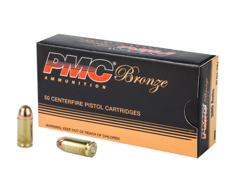 PMC 380ACP 90GR FMJ 50/BX