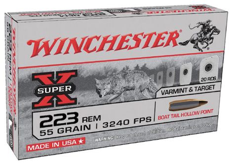 WIN SUP-X 223REM 55GR BTHP 20/BX
