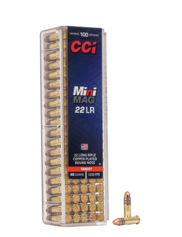 CCI 22LR-HS MINI-MAG 40G 100/BX