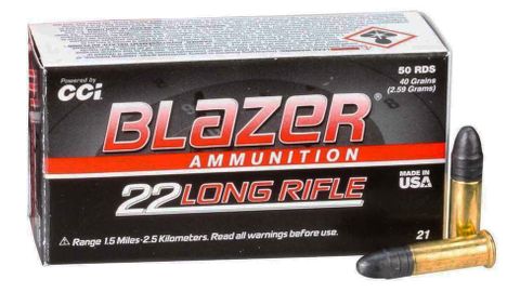 CCI BLAZER 22LR-40GR-BRASS 50/BX