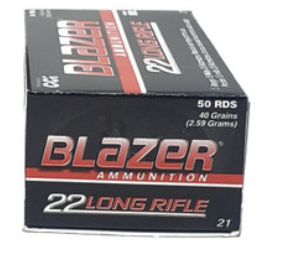 CCI BLAZER 22LR-40GR-BRASS 50/BX