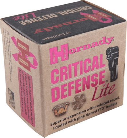 HORN 9MM 100GR CRIT DEF LITE 25/BX