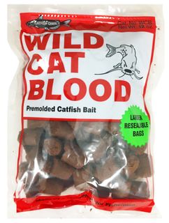 12 OZ WILDCAT BLOOD PREMOLDED BAIT