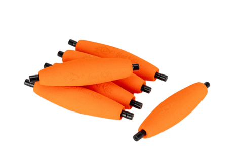 BAITS UP FLOATS 6PK - ORANGE