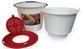10 QT 2PC PLASTIC FLOATING BUCKET & LID
