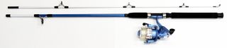 8' BIG GAME BLAZE PRO SPINNING COMBO 2PC