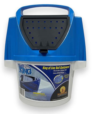 6 QT TROLL KING FLOATING BAIT BUCKET