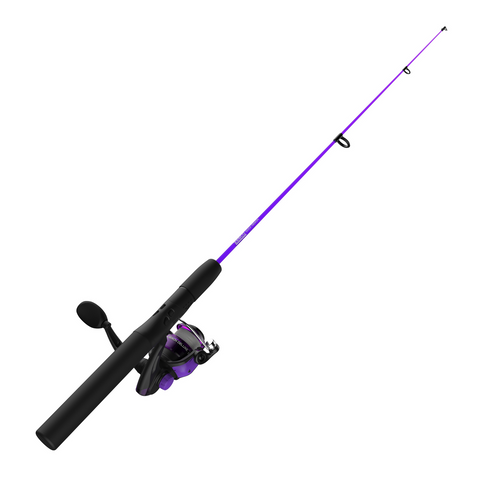 2-1/2' DOCK DEMON SPINNING COMBO 1 PC PURPLE