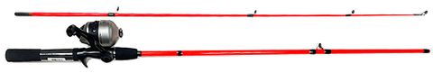 **WSL** 6-1/2' ZEBCO HOT SPINCAST COMBO 2PC MED.