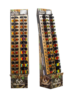 REALTREE SUNGLASSES ASSORTED - SOLD AS 36 PC FLOOR DISPLAY