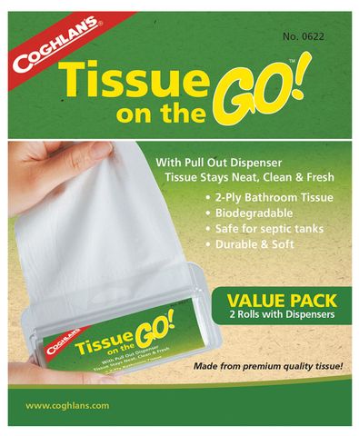 TISSUE ON THE GO 2PK