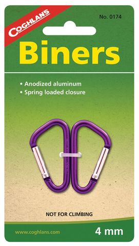 **WSL** 4MM MINI BINERS 2PK
